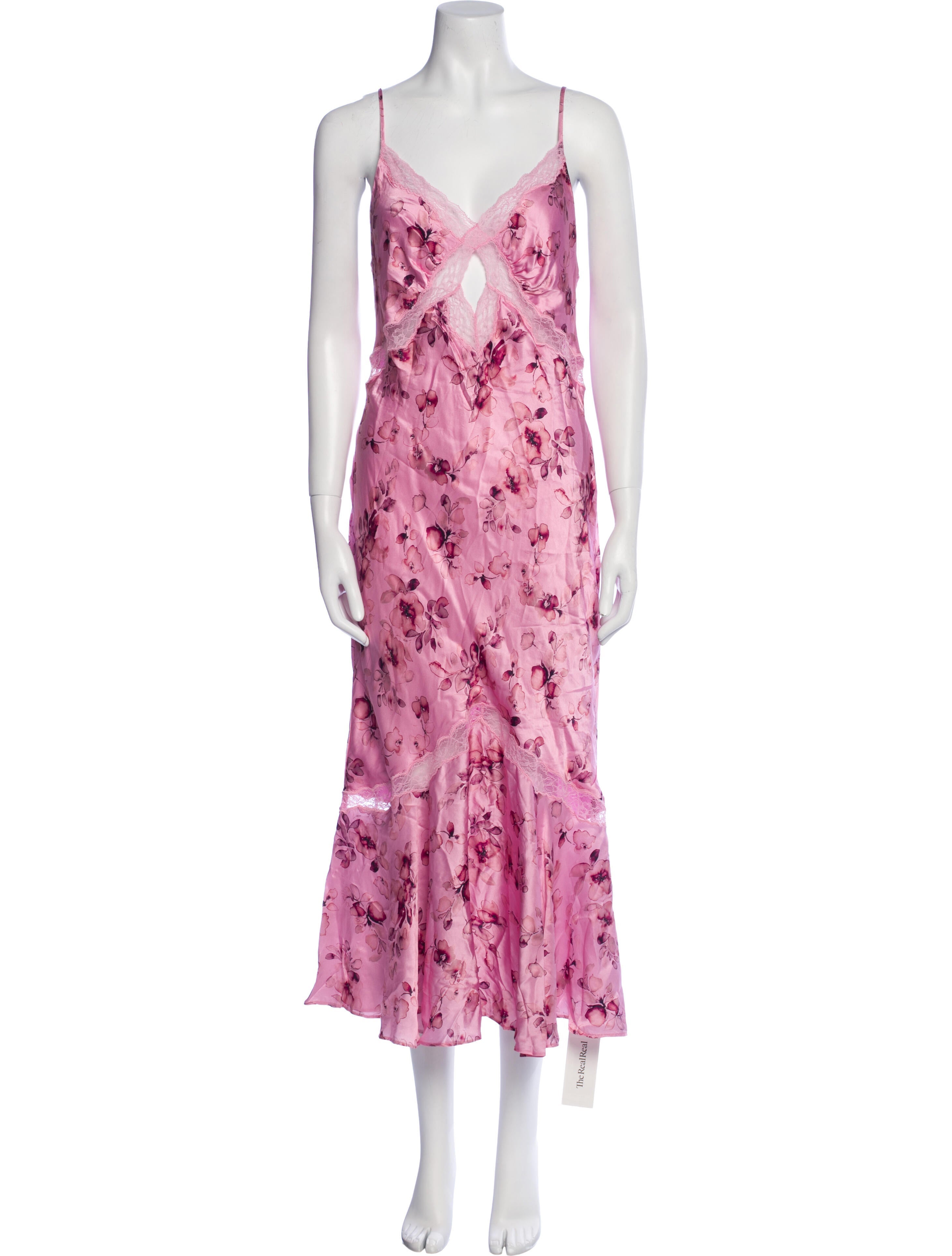 Cami NYC Silk Long Dress