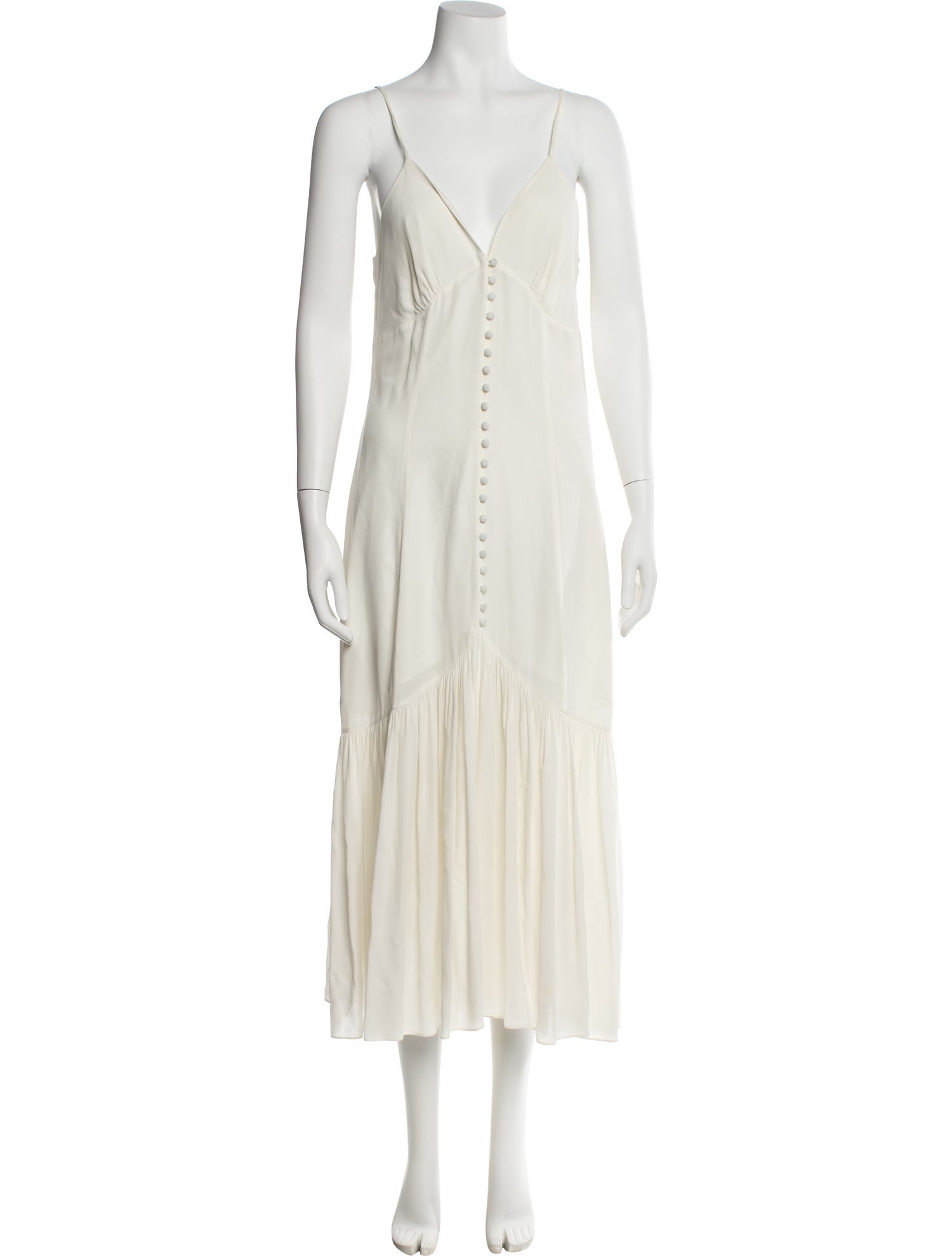 Cami NYC Silk Long Dress
