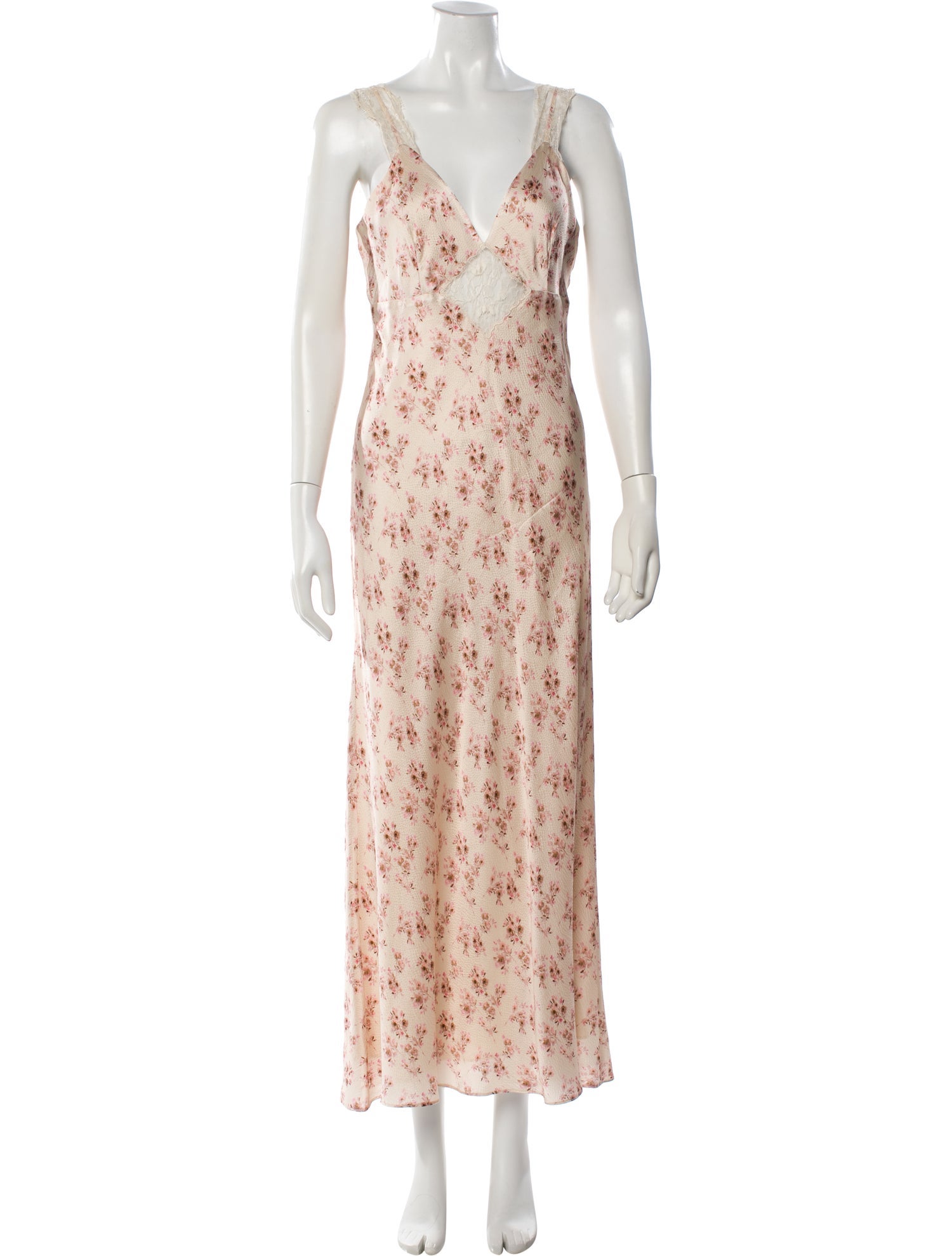 Cami NYC Silk Long Dress