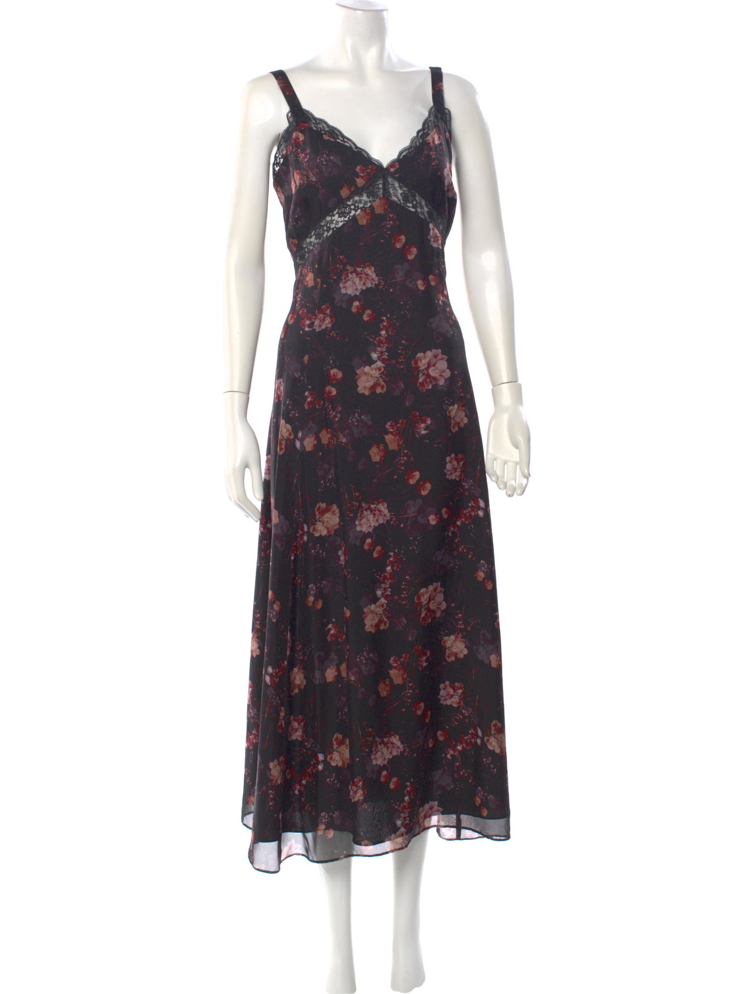 Cami NYC Silk Long Dress