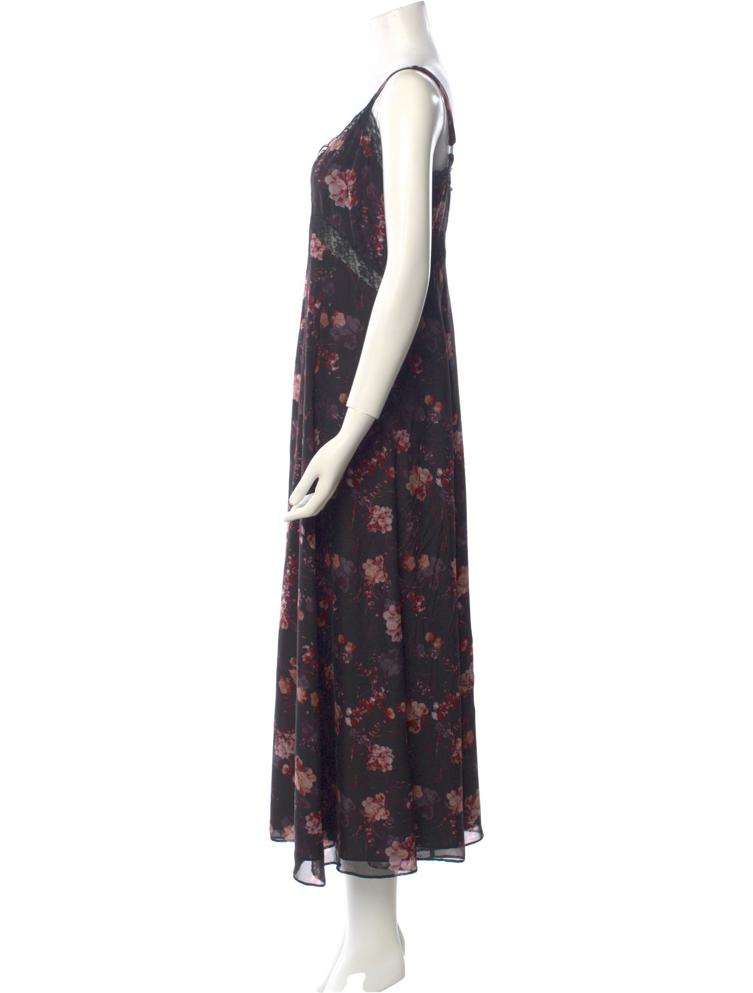 Cami NYC Silk Long Dress