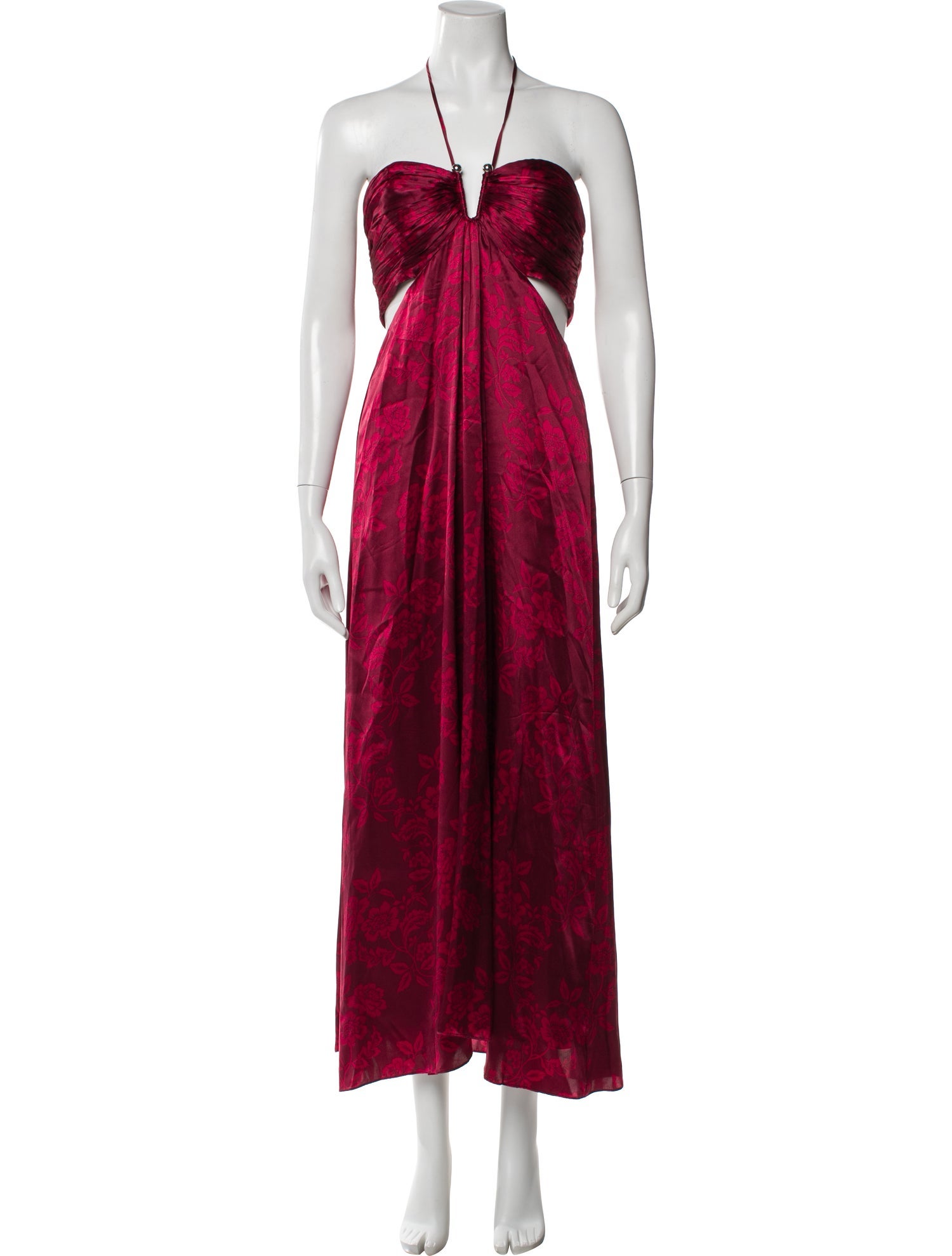 Cami NYC Silk Midi Length Dress