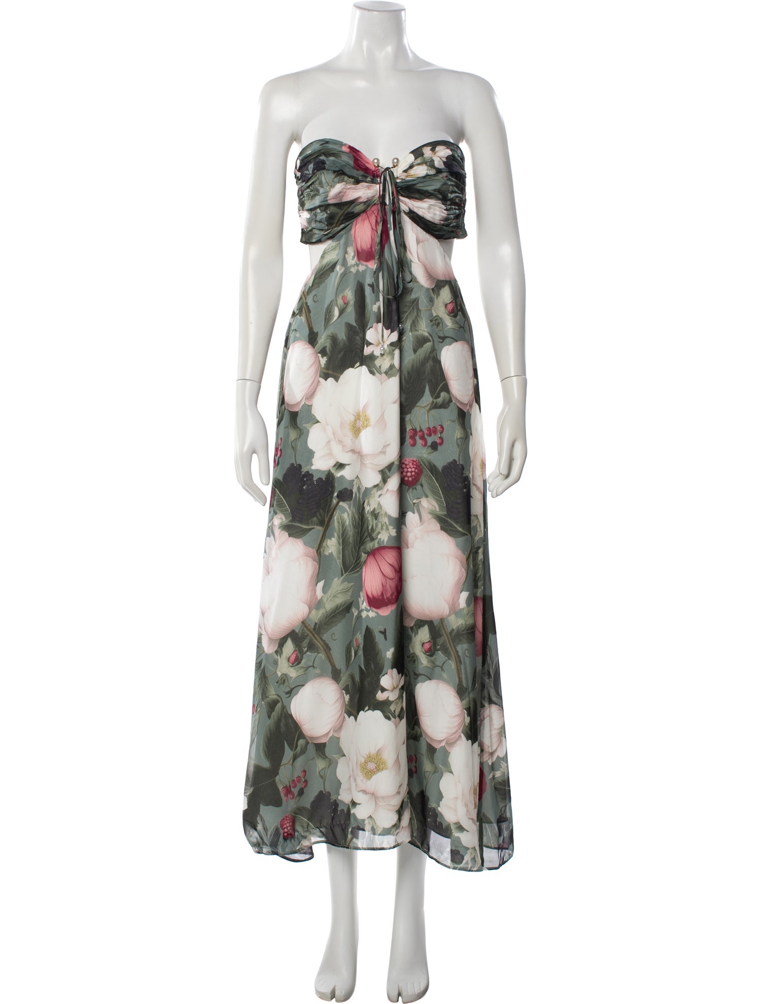 Cami NYC Silk Long Dress