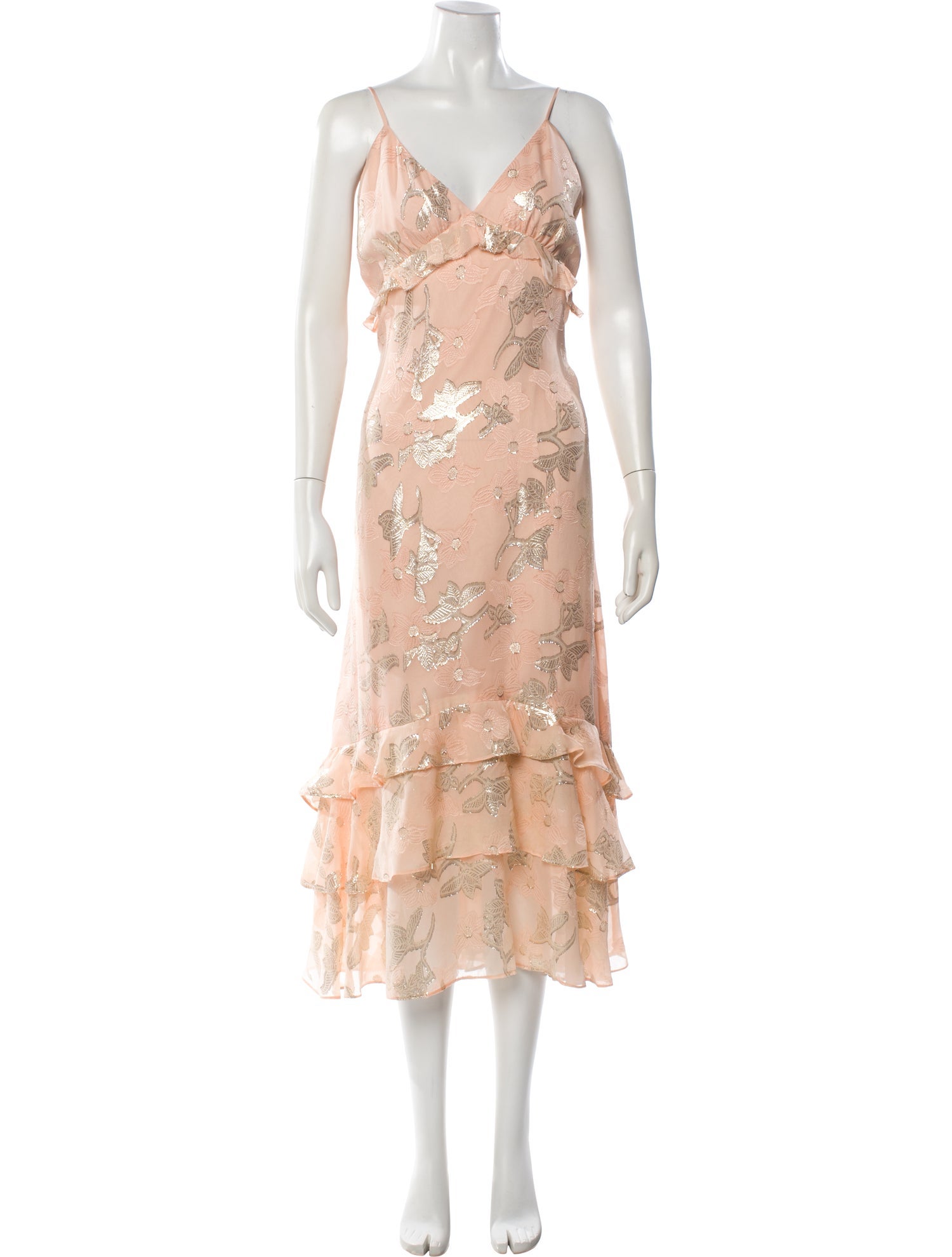 Cami NYC Floral Print Long Dress