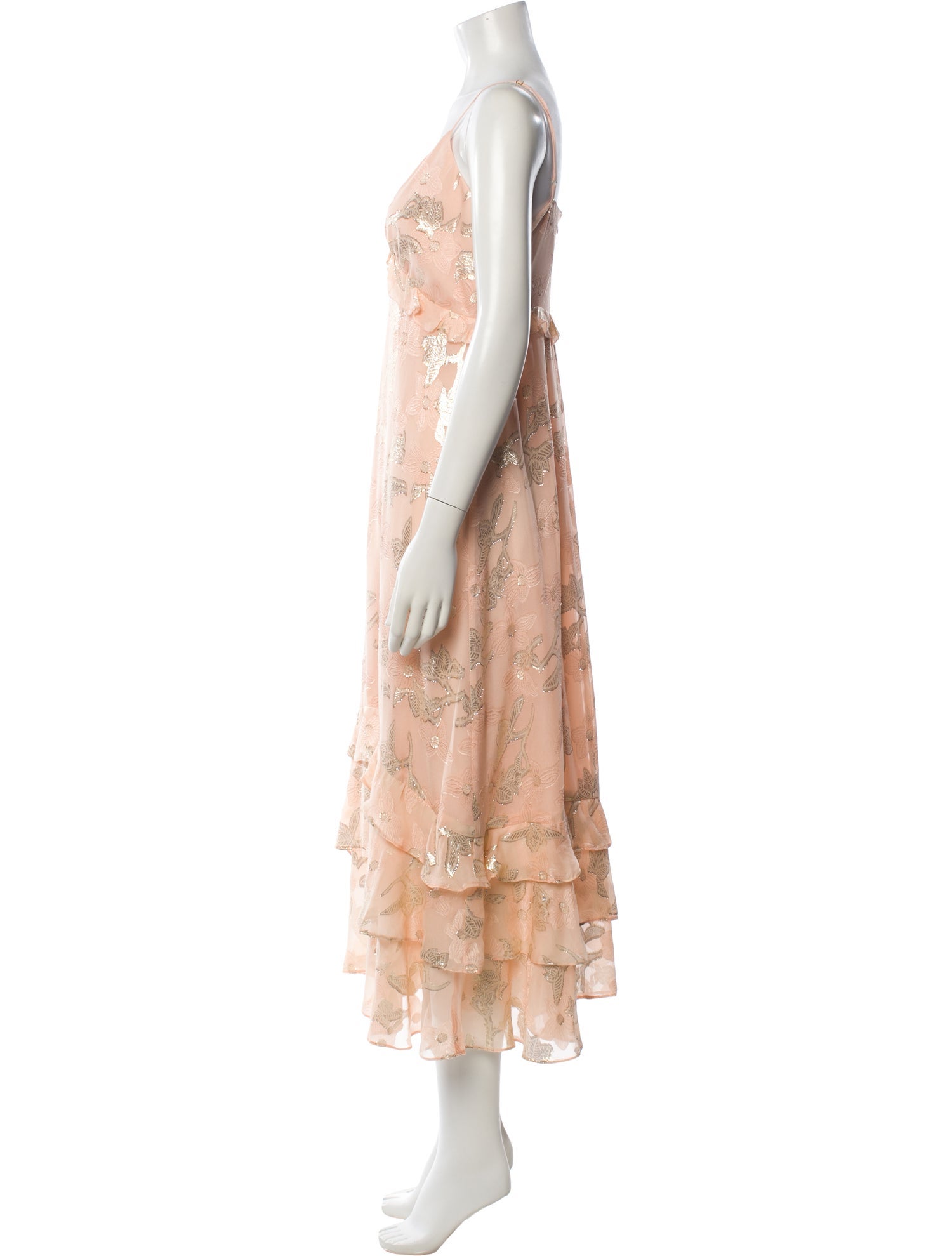 Cami NYC Floral Print Long Dress