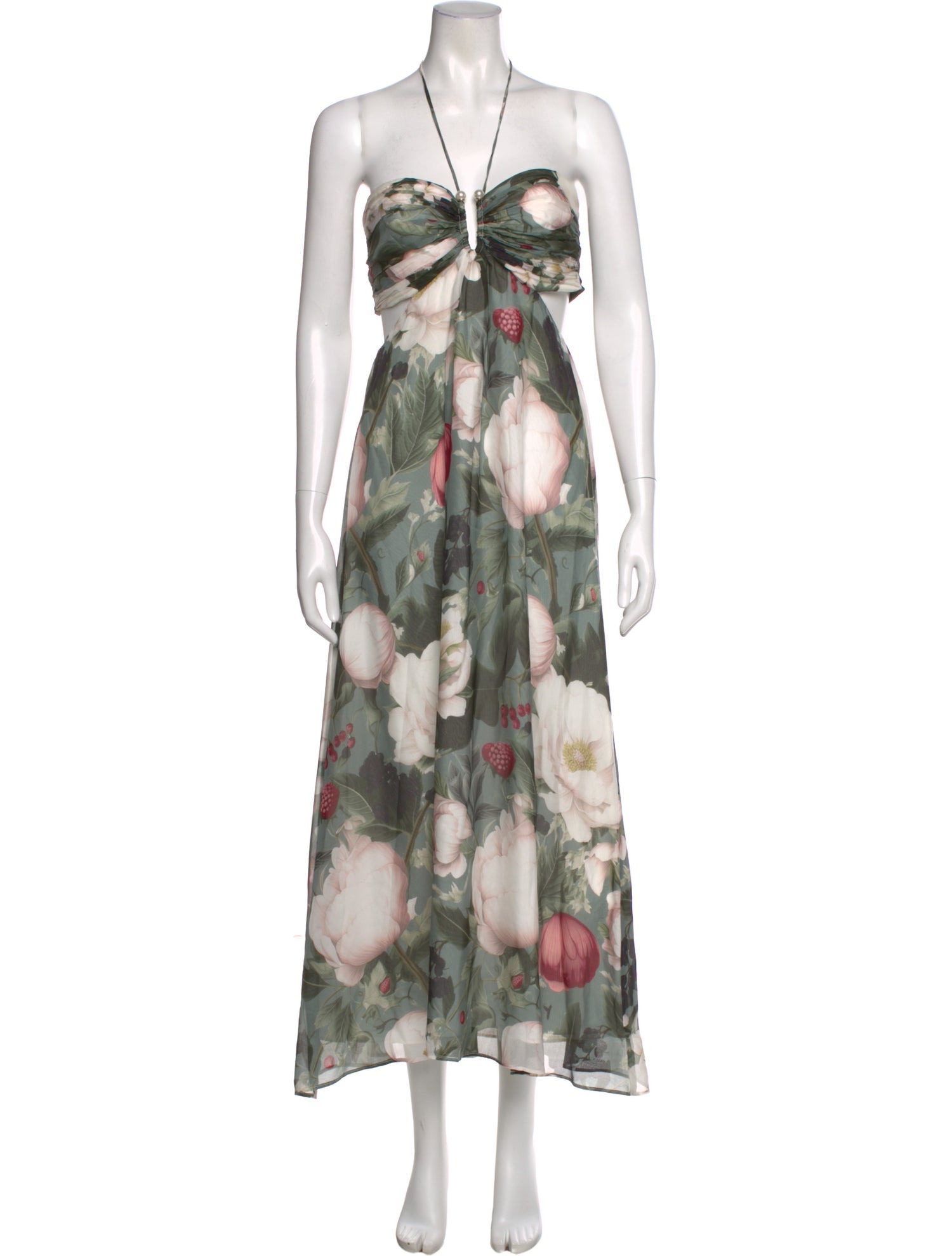 Cami NYC Silk Midi Length Dress