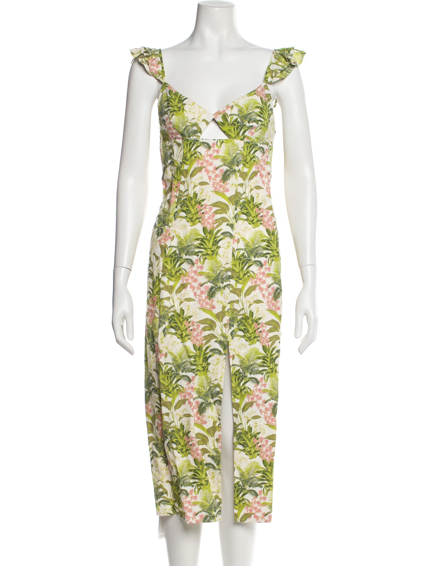 Cami NYC Silk Midi Length Dress