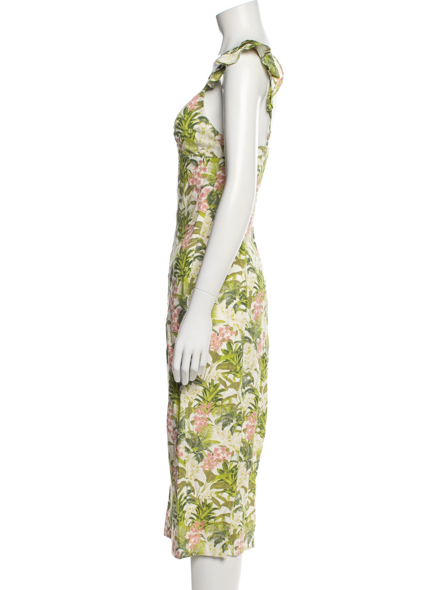 Cami NYC Silk Midi Length Dress