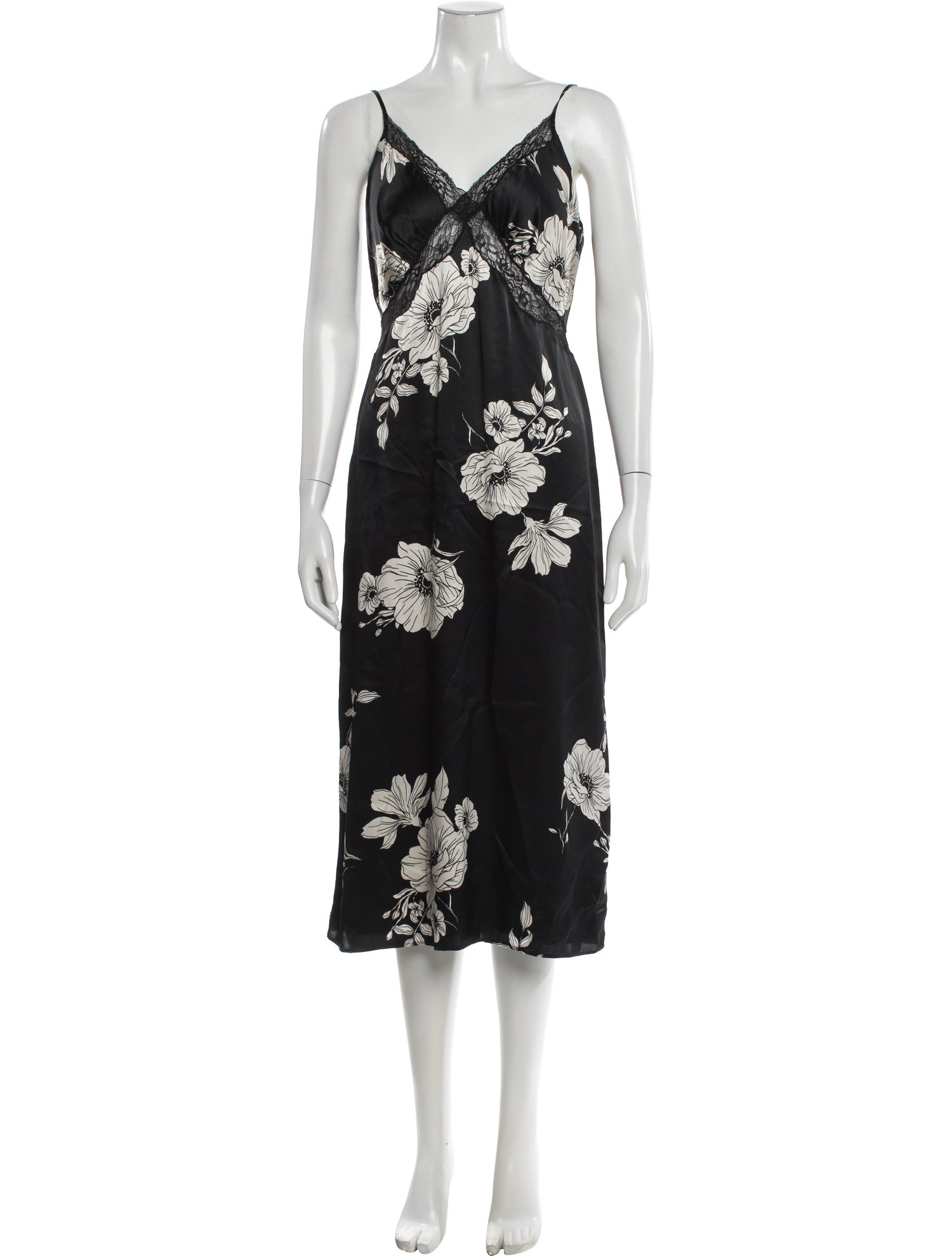 Cami NYC Floral Print Midi Length Dress