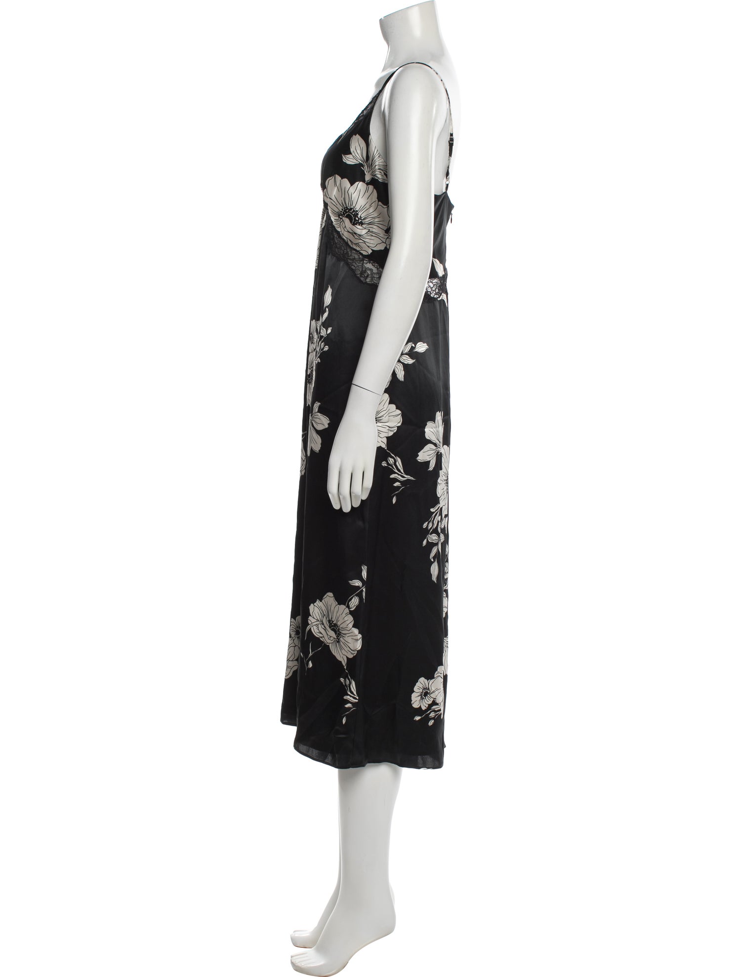 Cami NYC Floral Print Midi Length Dress