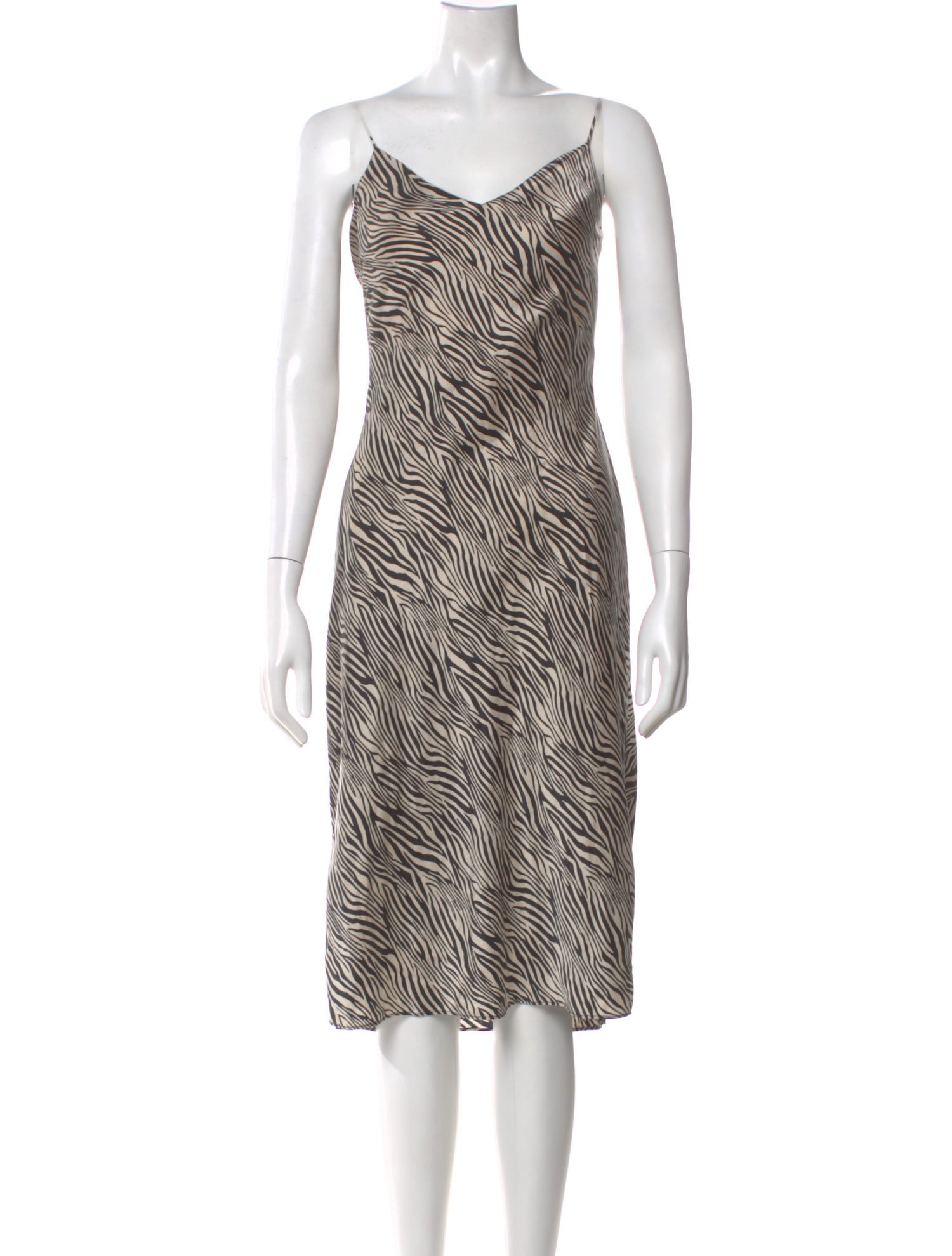 Cami NYC Silk Knee-Length Dress