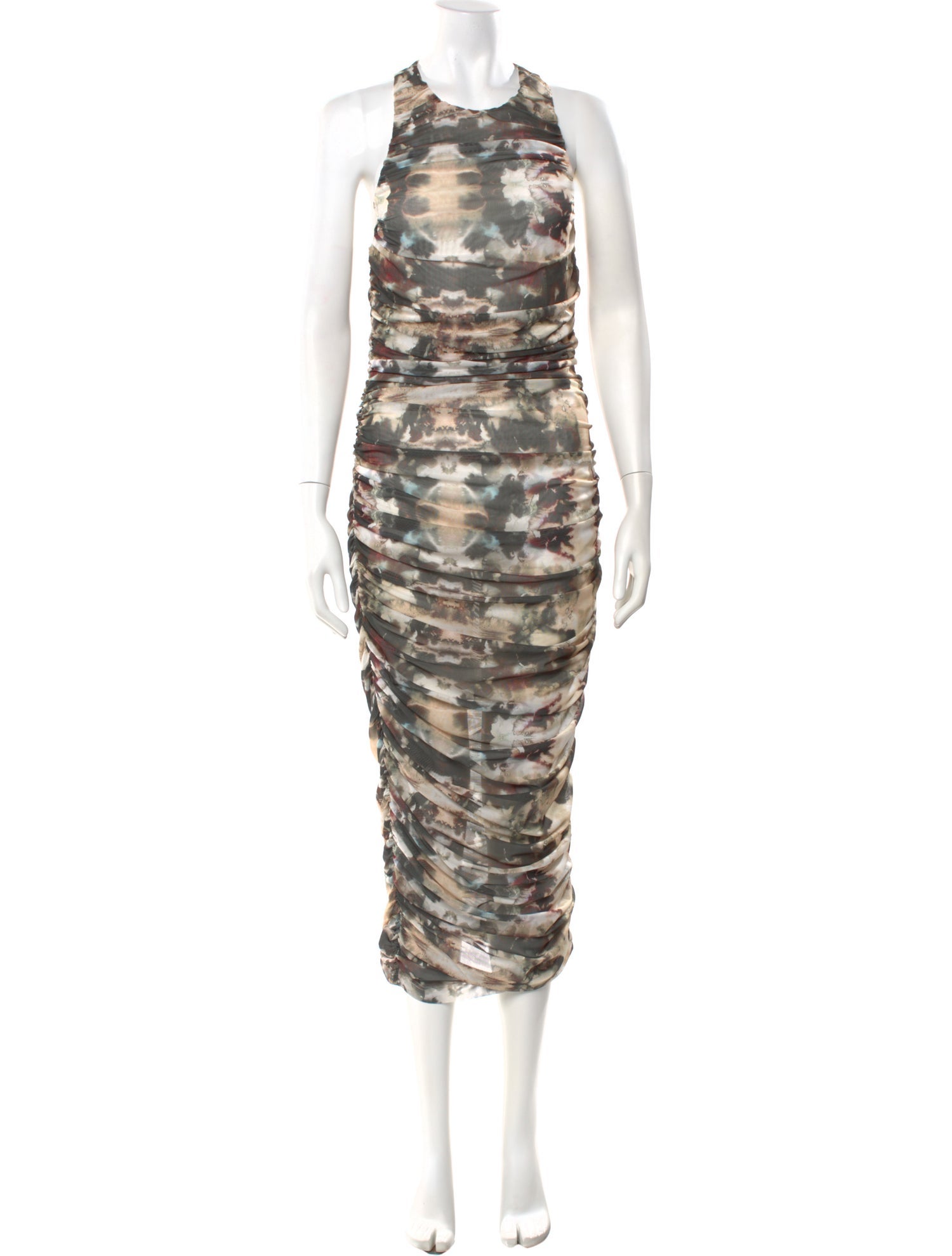 Cami NYC Tie-Dye Print Long Dress