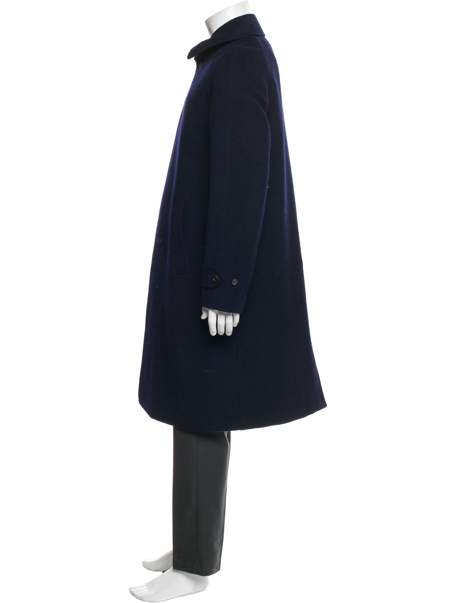 Camoshita By United Arrows Wool Overcoat