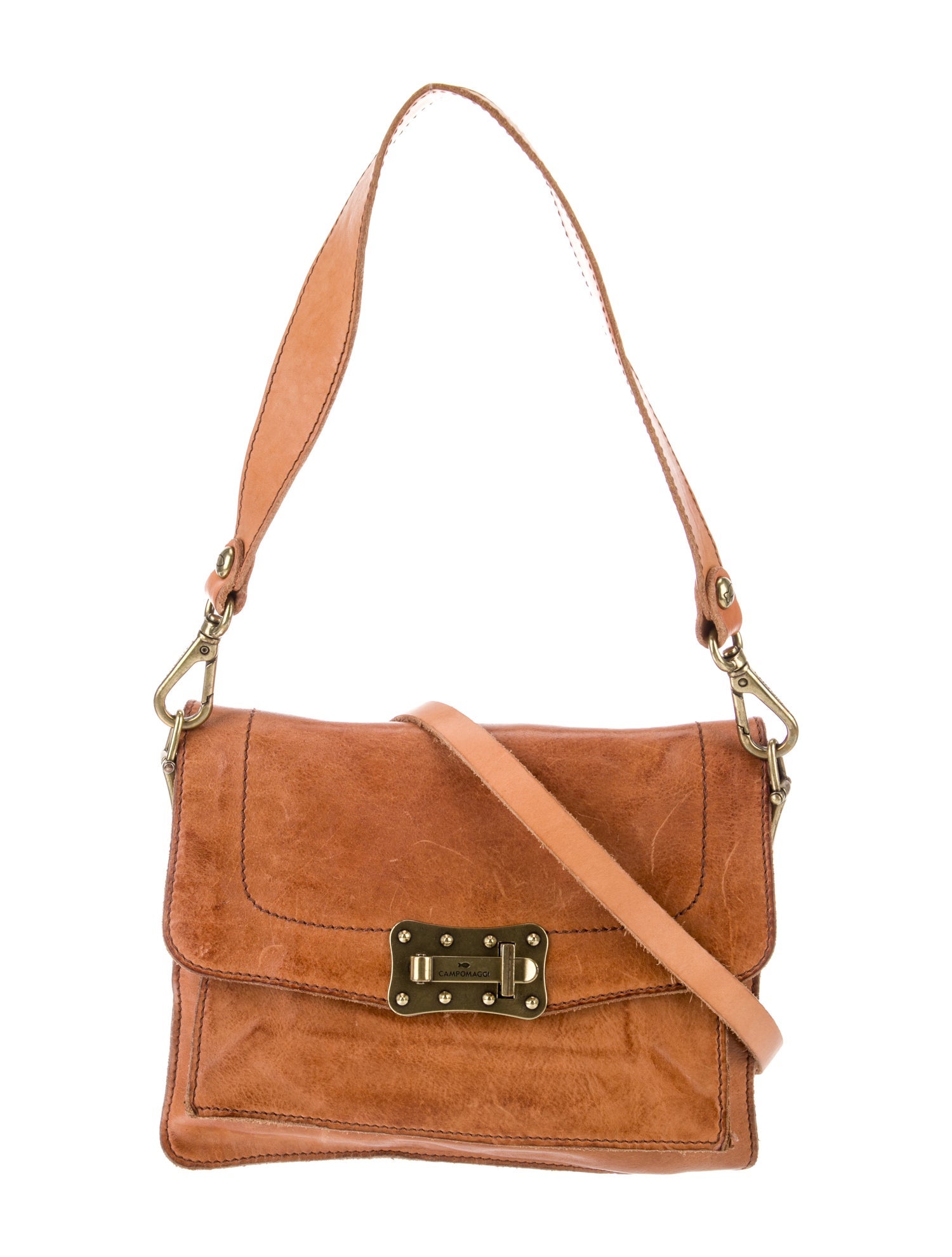 Campomaggi Leather Messenger Bag