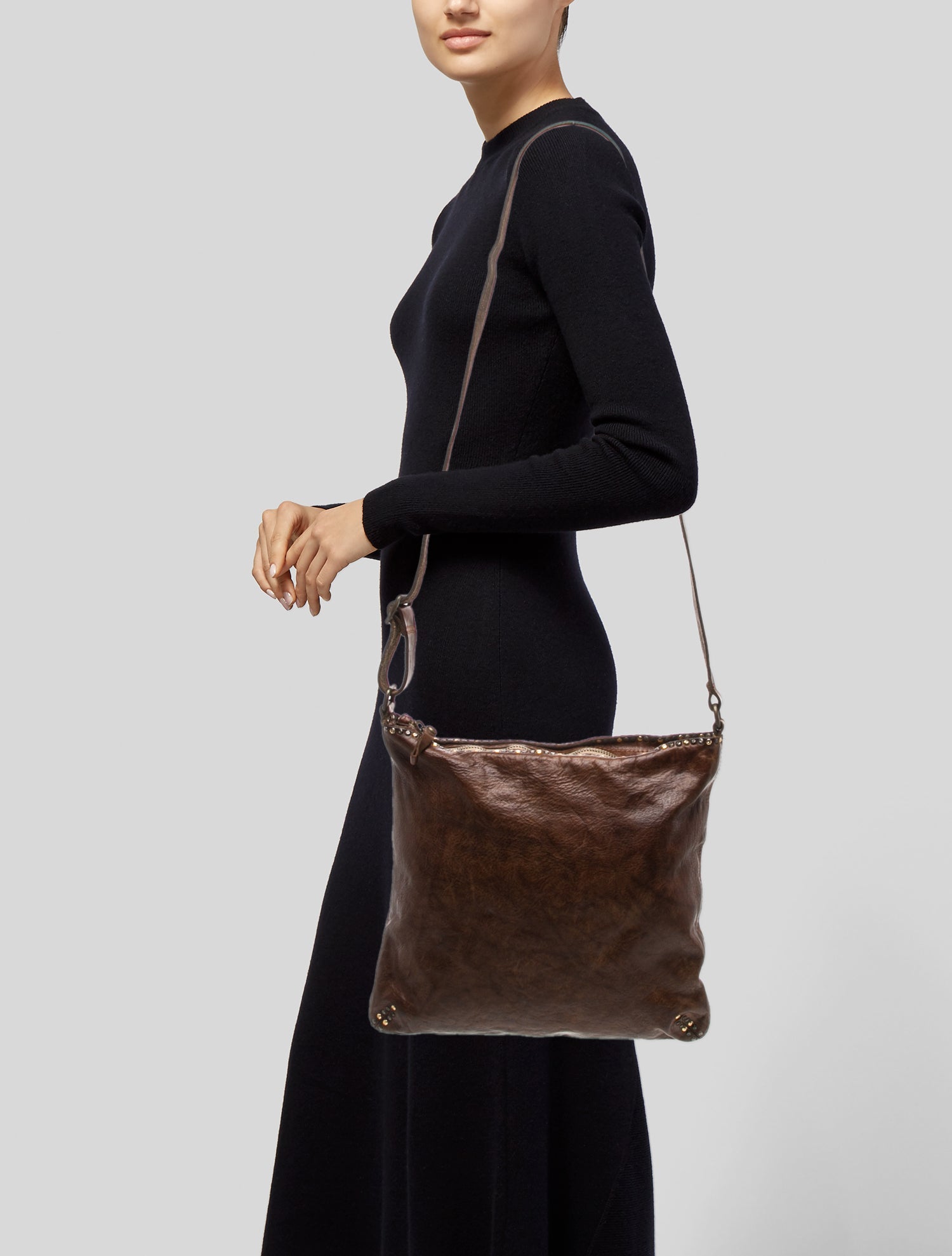 Campomaggi Leather Messenger Bag