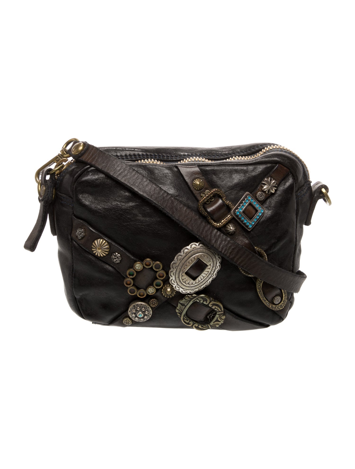 Campomaggi Leather Messenger Bag w/ Tags