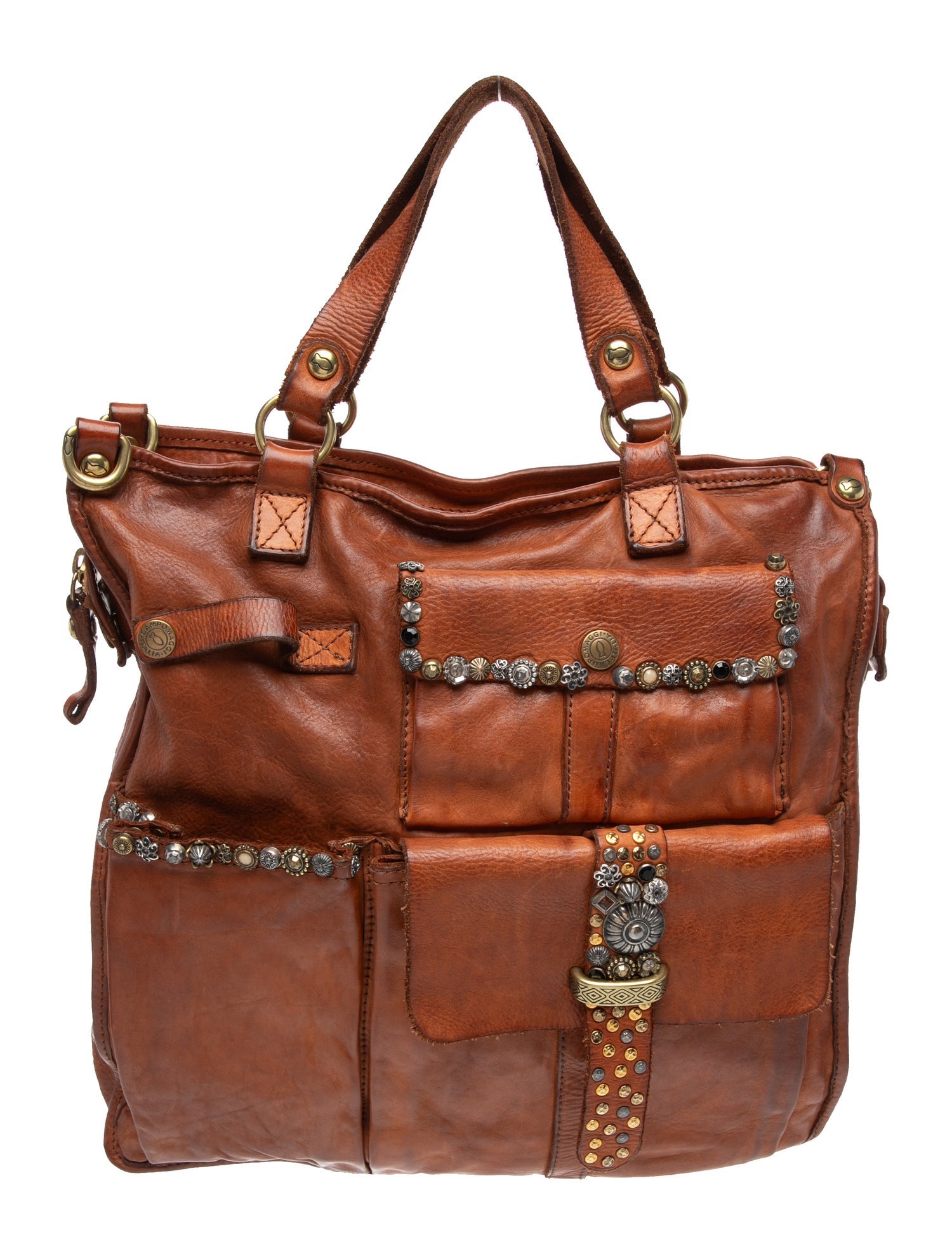 Campomaggi Leather Top Handle Bag