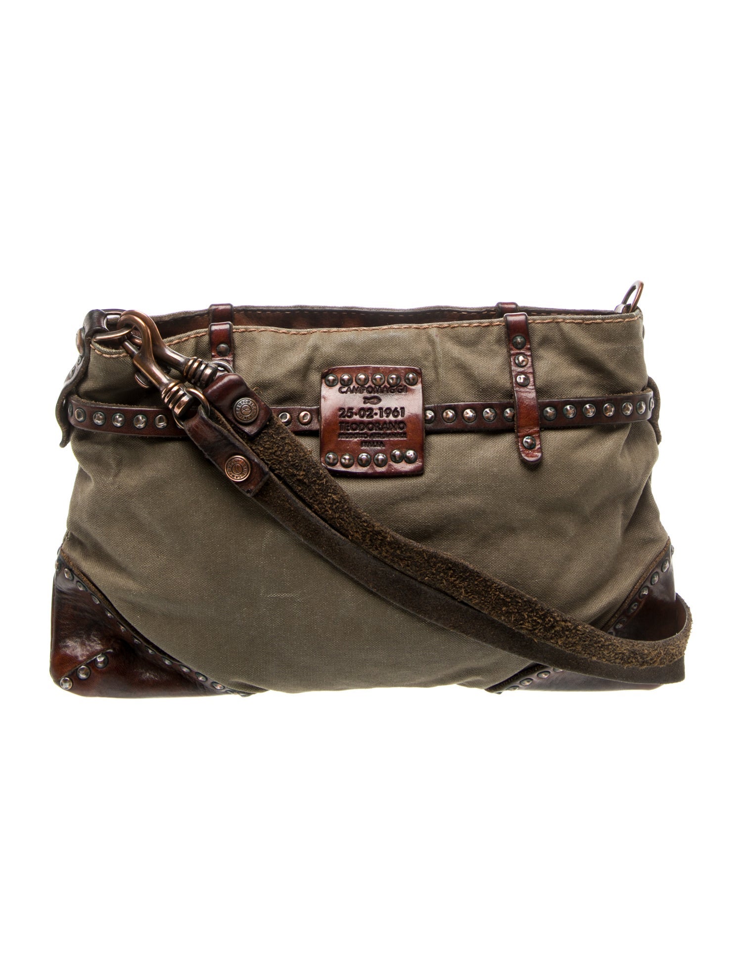 Campomaggi Canvas Crossbody Bag