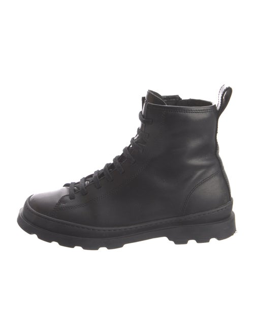 Camper Leather Combat Boots