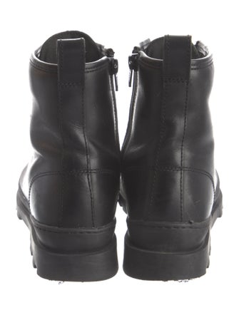 Camper Leather Combat Boots