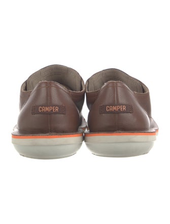 Camper Leather Whipstitch Trim Sneakers