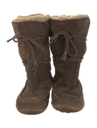Camper Suede Snow Boots