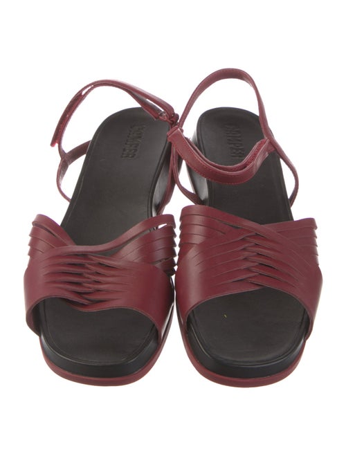 Camper Leather Slingback Sandals