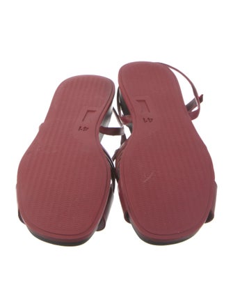 Camper Leather Slingback Sandals