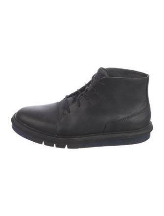 Camper Leather Lace-Up Boots