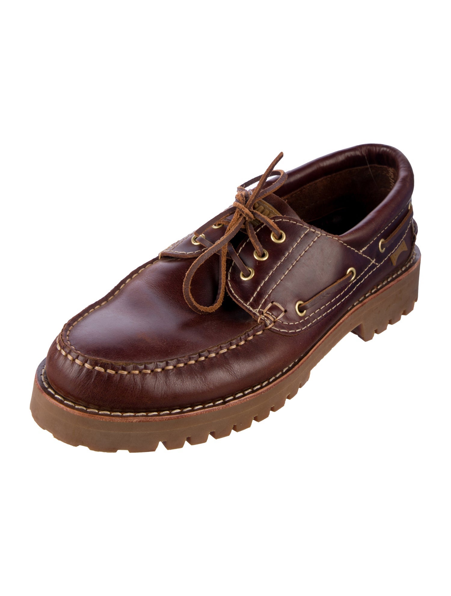 Camper Leather Boat Shoes