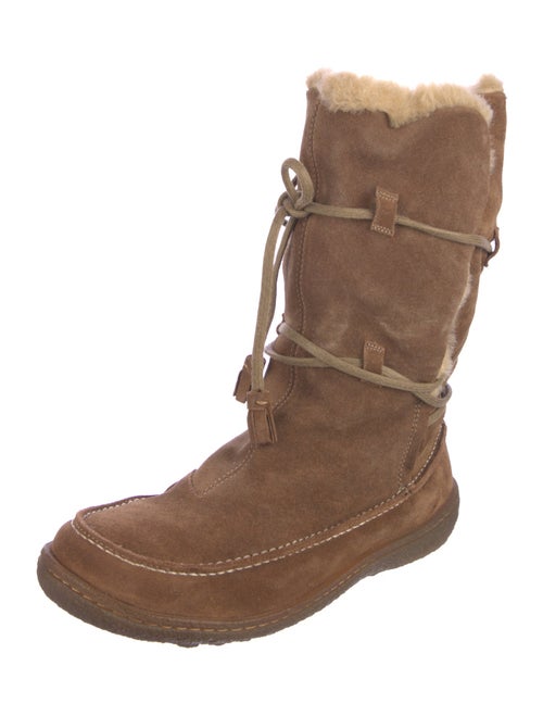 Camper Suede Lace-Up Boots