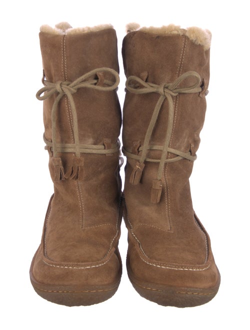 Camper Suede Lace-Up Boots