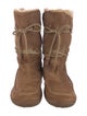 Camper Suede Lace-Up Boots