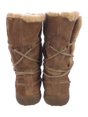 Camper Suede Lace-Up Boots