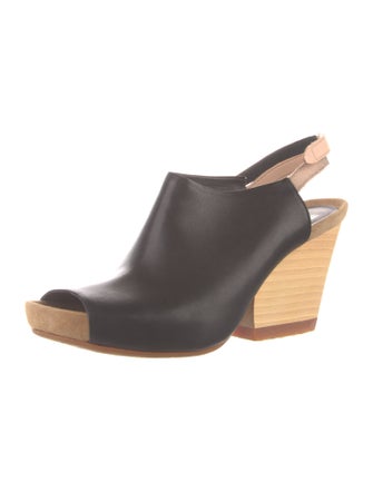 Camper Leather Slingback Sandals