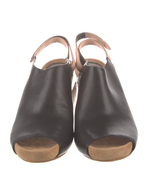 Camper Leather Slingback Sandals