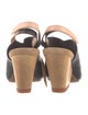 Camper Leather Slingback Sandals