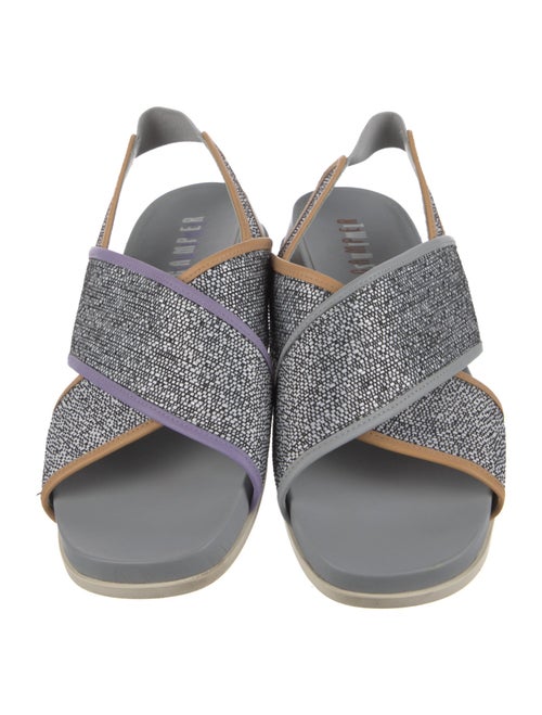 Camper Printed Slingback Sandals