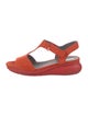 Camper Suede T-Strap Sandals