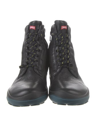 Camper Leather Lace-Up Boots