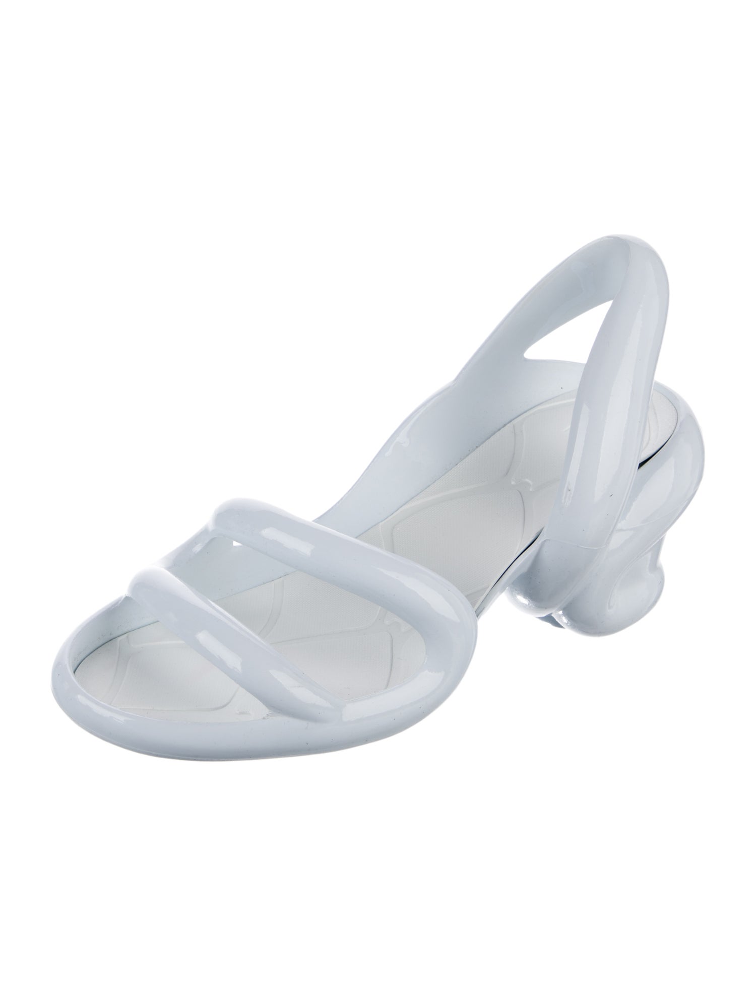 Camper Rubber Slingback Sandals