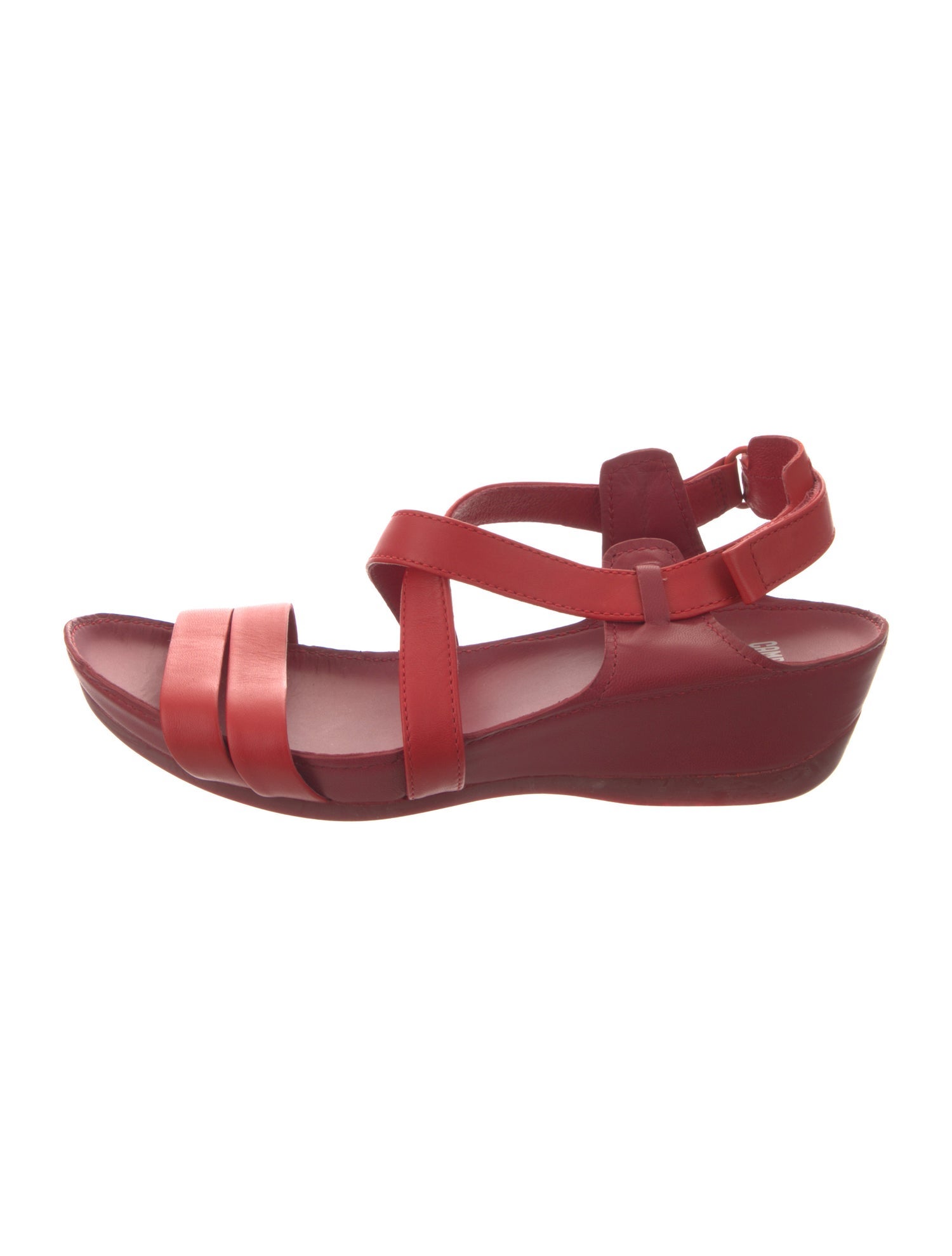 Camper Leather Slingback Sandals