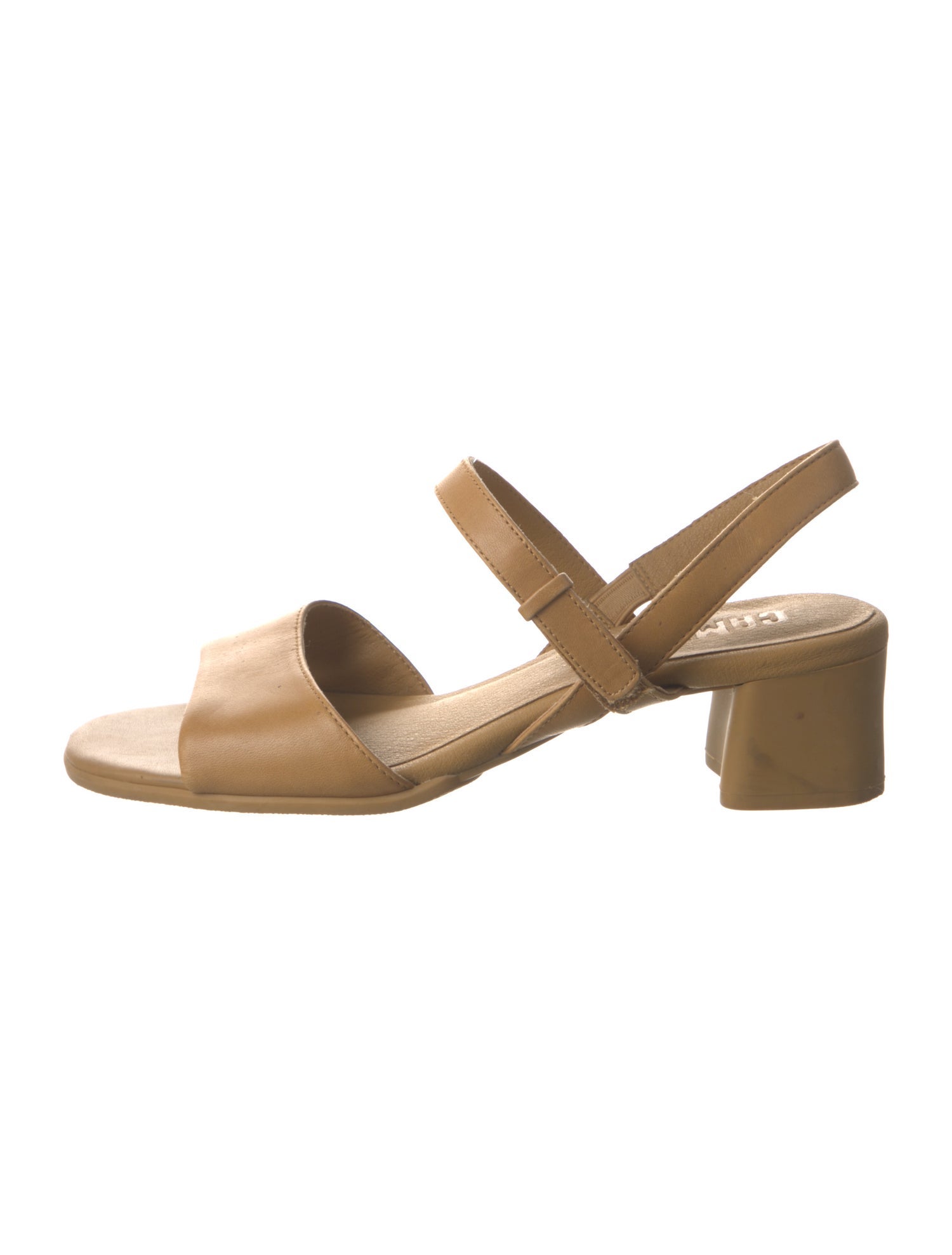 Camper Leather Slingback Sandals
