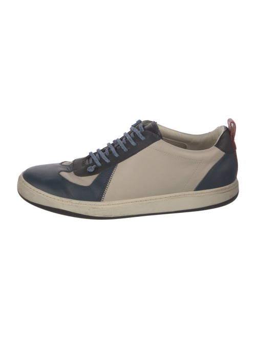 Camper Leather Colorblock Pattern Sneakers