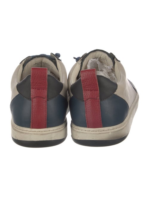 Camper Leather Colorblock Pattern Sneakers