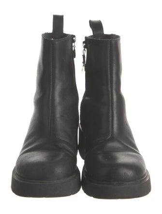 Camper Leather Combat Boots