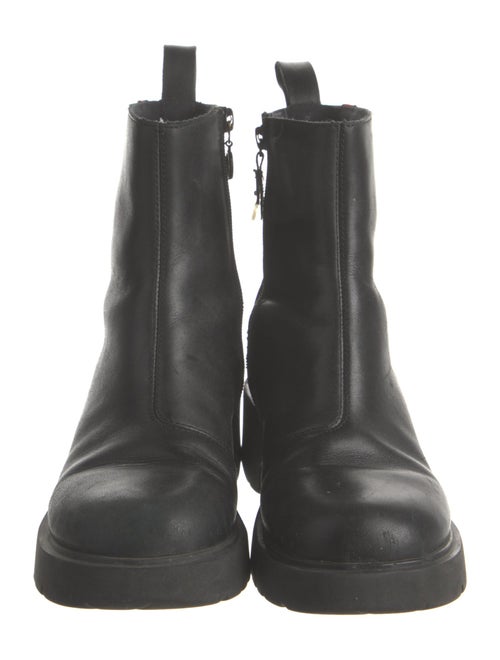 Camper Leather Combat Boots