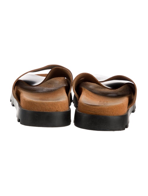 Camper Patent Leather Slides