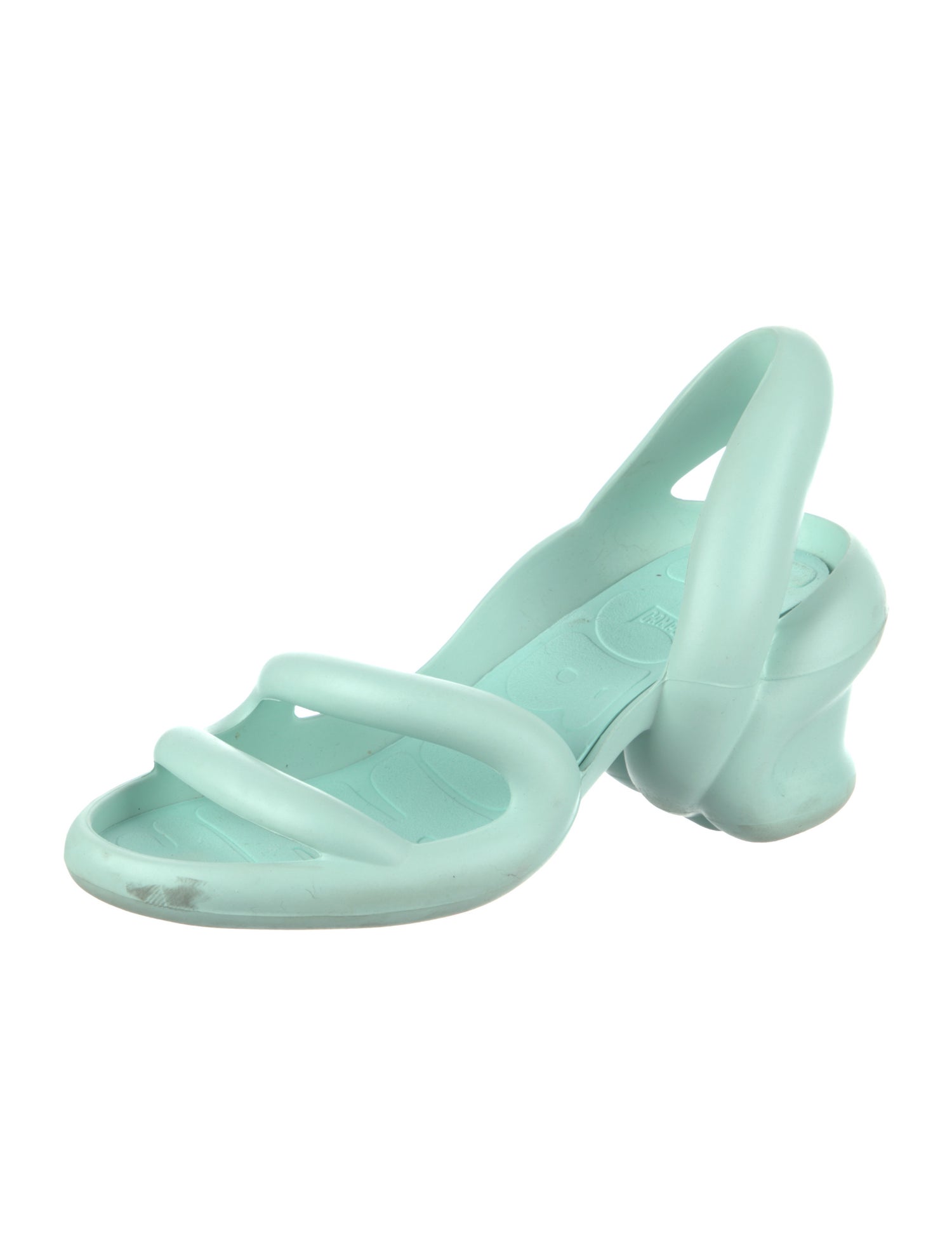 Camper Rubber Slingback Sandals