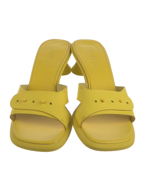 Camper Leather Slides